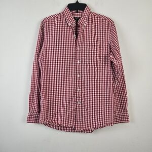 Club Room Men's Checked Gingham Shirt Size Small